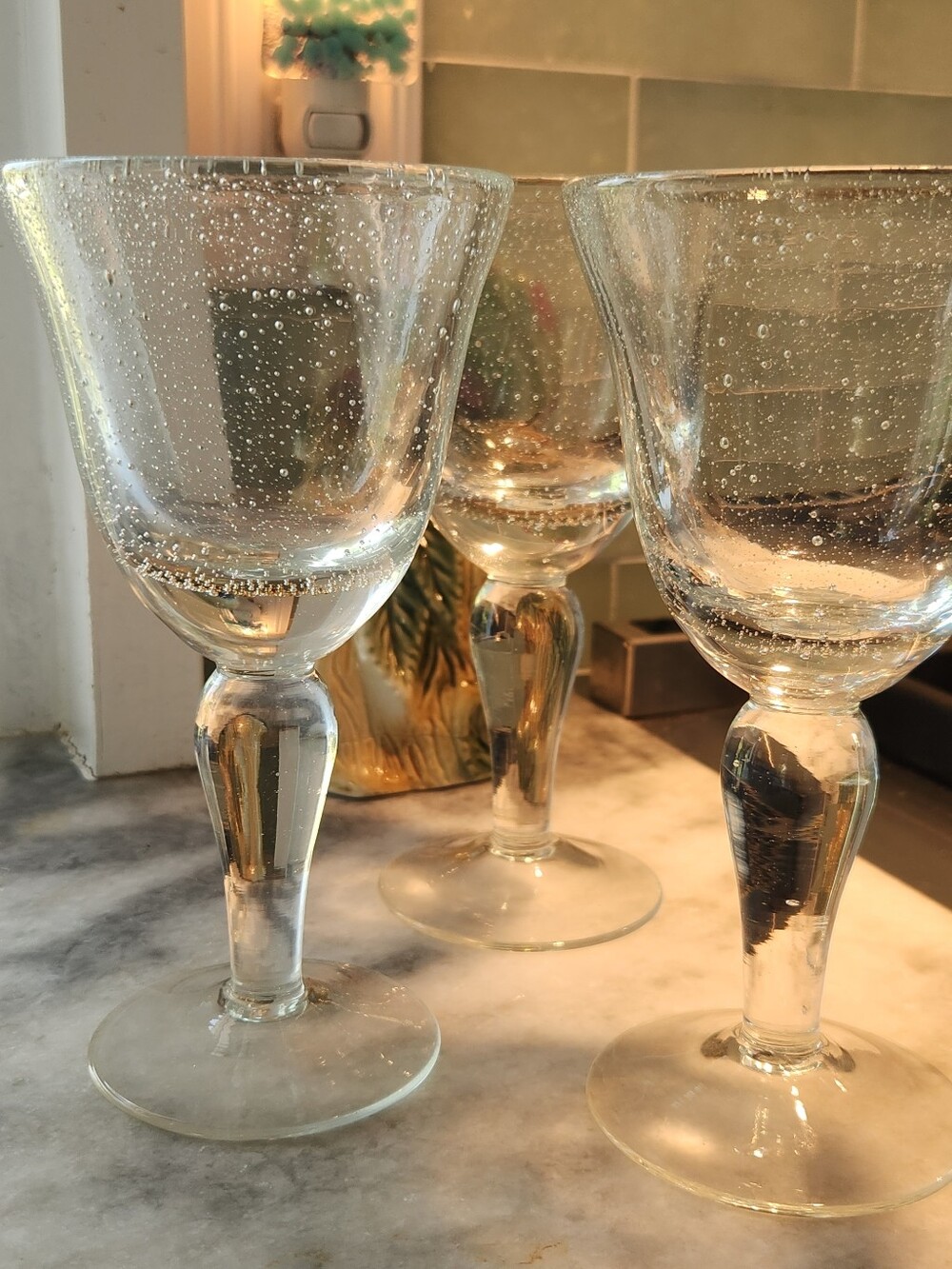 3 Wine Glasses BLOOMINGDALES NYC